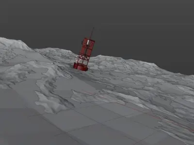 Ocean lighthouse in Free 3D model