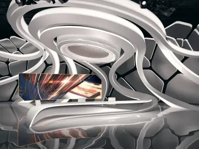 Virtual Studio 33 PBR Low-poly 3D model