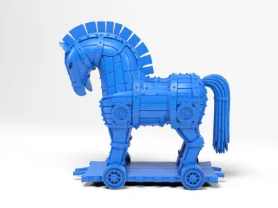 Trojan Horse 3D print model