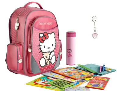 Backpack Hello Kitty 3D model