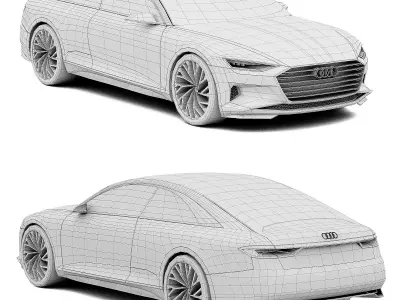 Audi Prologue concept A9 3D model