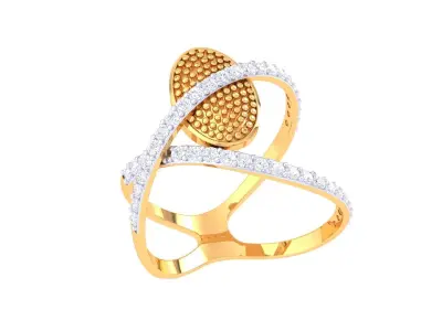 Diamond Ring 3D print model order