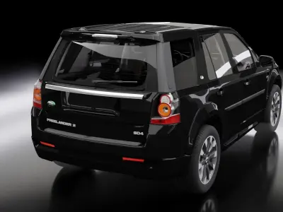 Land Rover Freelander 2 2014 INTERIOR 3D Model 3D model