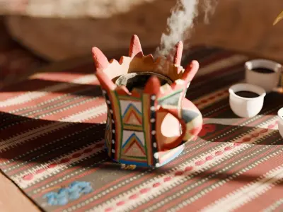 Omani traditional clay incense burner photogrammetry - Lowest Free 3D model