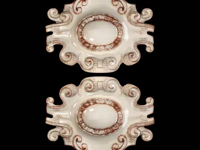 Classic carved 061 3D model
