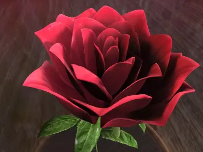 The Rose 3D model