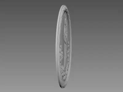 Virgin Mary and Child 3D model