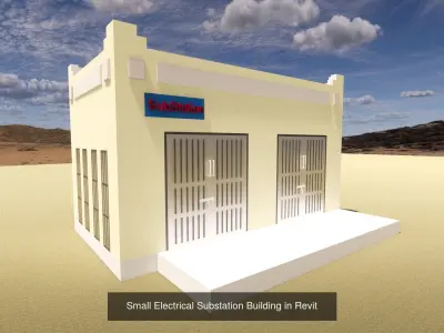 Electrical Substations Buildings Collection