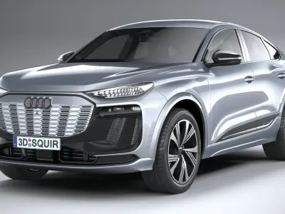 Audi Q6 Sportback 2025 3D model