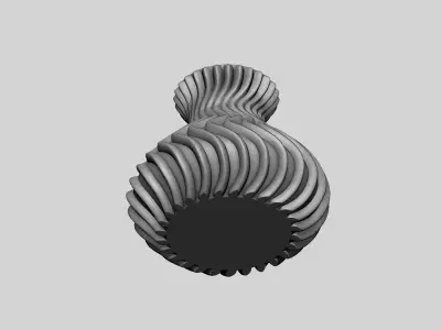 vase pot planter 3d print c15  3D print model