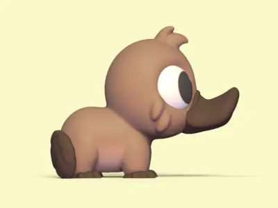 Little Platypus 3D print model