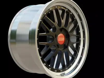 BBS LM - Tuner Wheel 3D model
