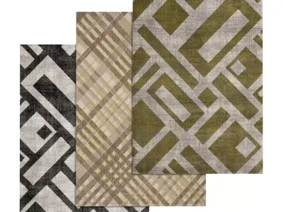 Rug Set 413 3D model