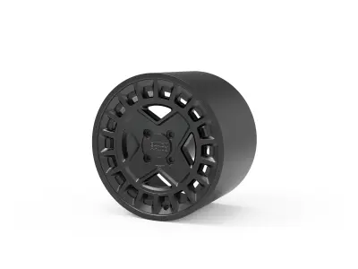 BLACK RHINO 4 SPOKES YORK  3D print model