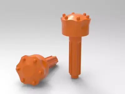 Mining Drill Bit 3D model