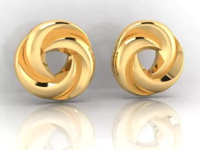 Eternal Swirl Tops 3D print model