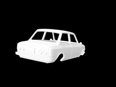 Fiat 128  3D print model