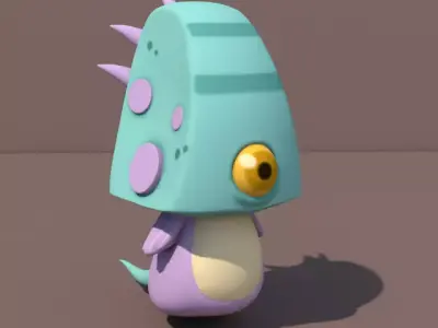 Cute Monster  3D model