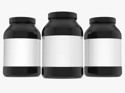 Plastic Bottle  3D model