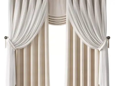 Curtains 14 3D model