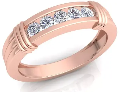 luxury Fancy Ring 3D print model