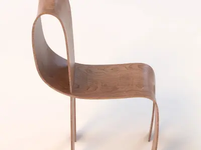 Contour Chair 3D model