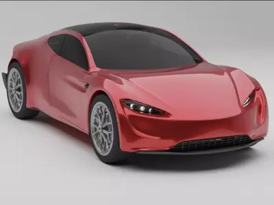 Tesla Roadster 3D model