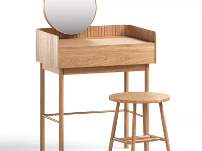 La Redoute Dressing Tables Set 3 3D model