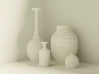 modern Vase a7 3D model
