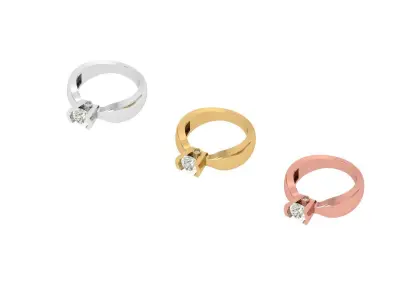 Engagement Ring Free 3D print model 28