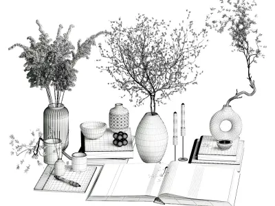 Decorative Set Vol 14 3D model