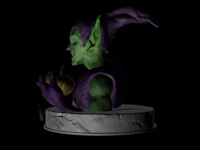 Green Goblin Bust Free 3D print model