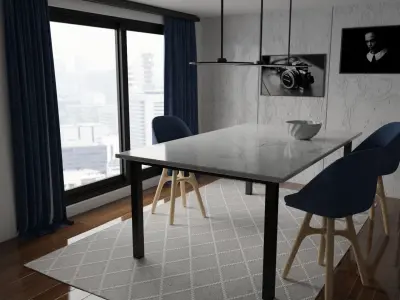 Classic Seat 3D model