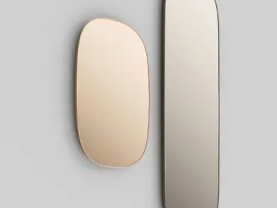 028 MUUTO Framed mirror 3D model