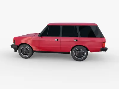 Range Rover Classic RHD v2 3D model