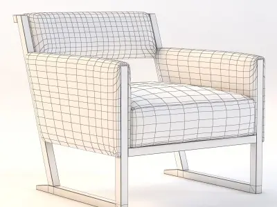 Emily Lounge Chair 3D model
