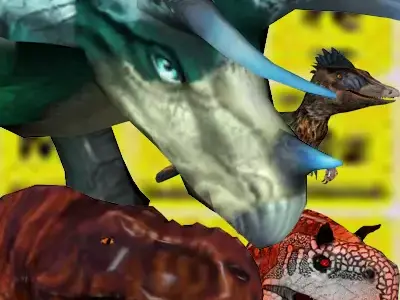 dinosaur 3d model Low-poly 3D model