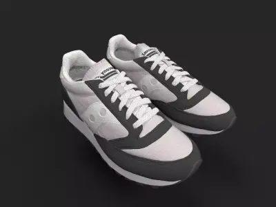 Casual Shoe Low-poly 3D model