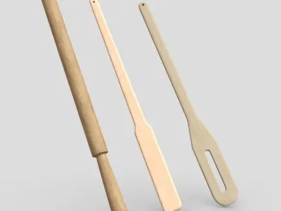Laundry Stick Pack Low-poly 3D model