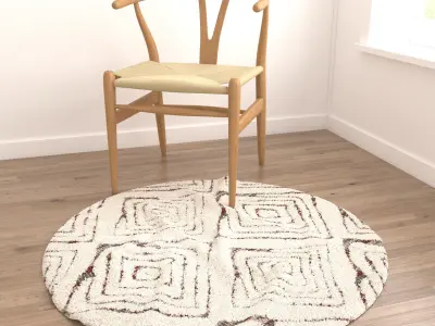 Rugs No 166 Low-poly 3D model