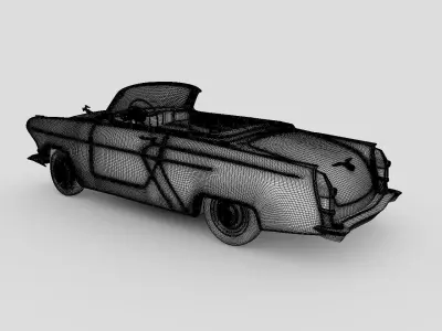 GAZ 21 Volga coupe 3D model