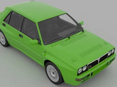 car 3d model alfa romeo 3D model