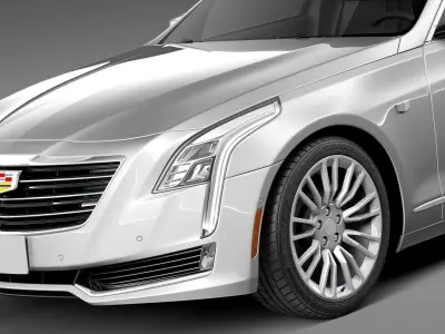 Cadillac CT6 CG 2016 3D model