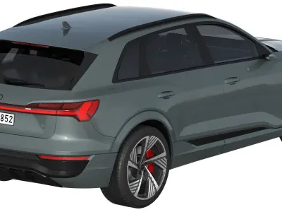 Audi Q8 e-tron 3D model