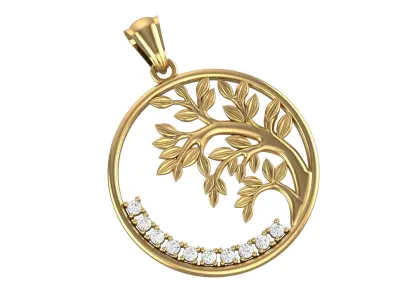 Tree of Life Necklace-New 3D print model