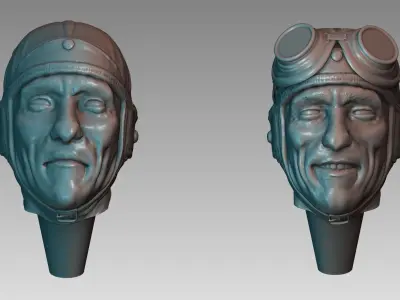 Car Driver Tazio Nuvolari 3D print model