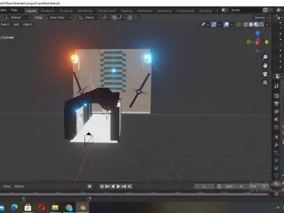 modern house 3D model get