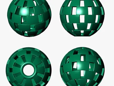 spherical beads 3D print model get