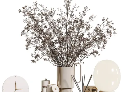 decorative set 123 3D model