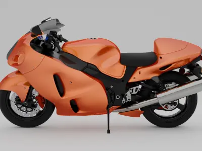 SUZUKI Hayabusa 3D model